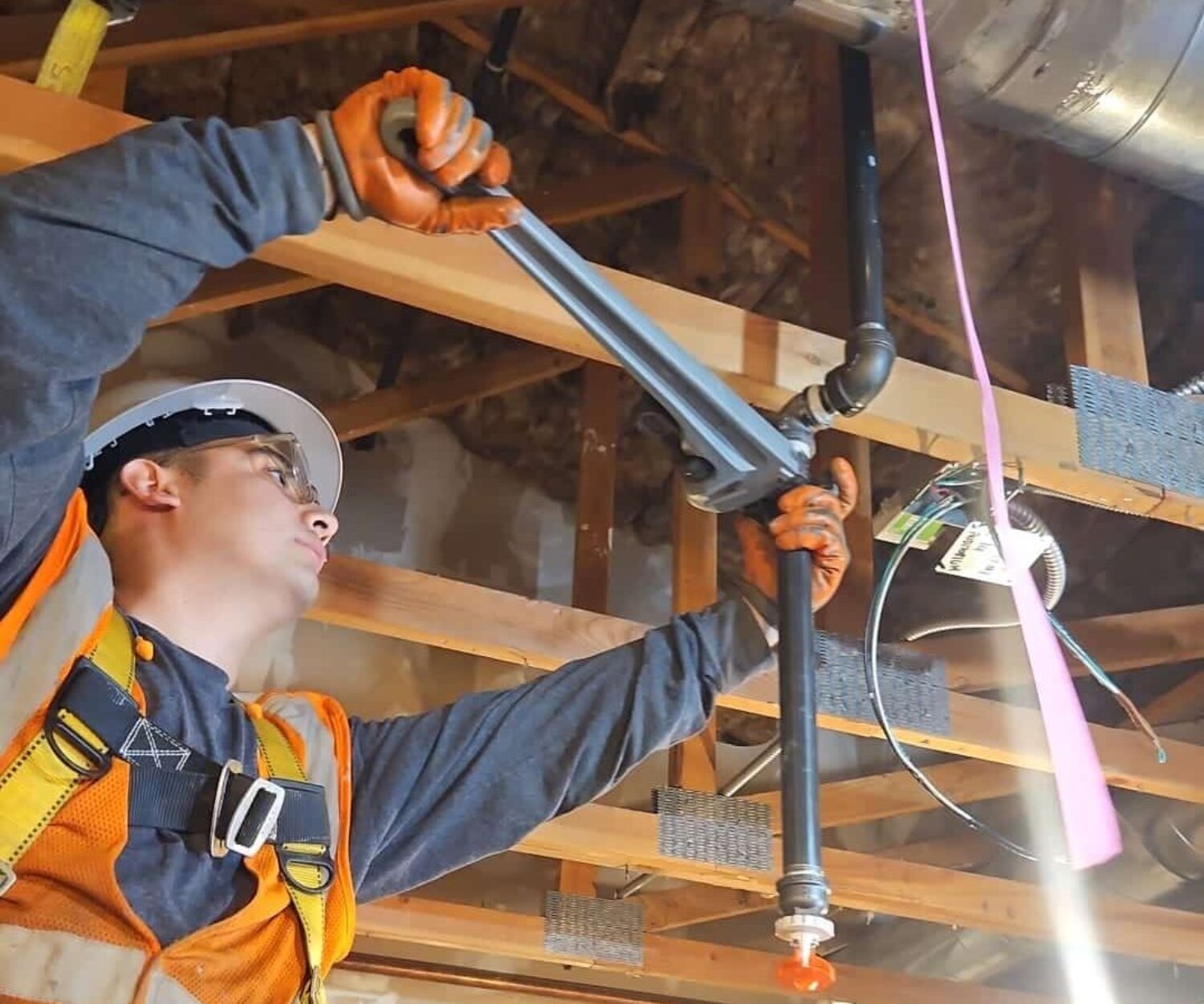 Fire sprinklers in LA County