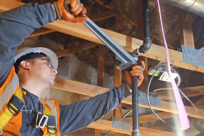 Fire sprinklers in Orange County